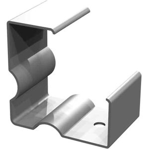 SLV GRAZIA 10 EDGE Rustfrit Stål Profil - Cover Clip SLV GRAZIA 10 EDGE Rustfrit Stål Profil - Cover Clip