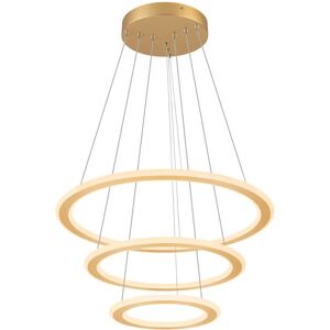 SLV ONE FLAT Pendellampe - DALI 2, 80cm, messing, dimbar SLV ONE FLAT Pendellampe - DALI 2, 80cm, messing, dimbar