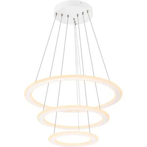 SLV SLV ONE FLAT Pendellampe - Dæmpbar, 2700/3000K, 80cm, 300cm, hvid SLV SLV ONE FLAT Pendellampe - Dæmpbar, 2700/3000K, 80cm, 300cm, hvid