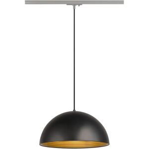 SLV Forchini M 40 Track - Justerbar hængelampe - E27 - 150cm - Sort/Gold SLV Forchini M 40 Track - Justerbar hængelampe - E27 - 150cm - Sort/Gold