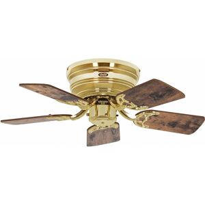 CasaFan Brass Ceiling Fan Classic Flat III - Ceiling fan CasaFan Brass Ceiling Fan Classic Flat III - Ceiling fan