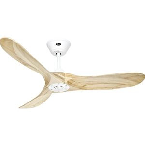 CasaFan Eco Genuino White Ceiling Fan - Natural Wood, 122cm CasaFan Eco Genuino White Ceiling Fan - Natural Wood, 122cm