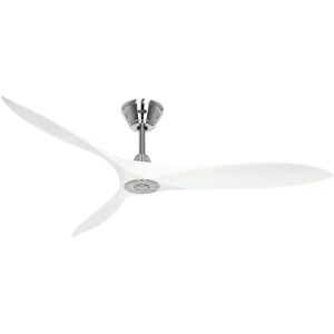 CasaFan Eco Airscrew 152 - White / Chrome - Ceiling Fan CasaFan Eco Airscrew 152 - White / Chrome - Ceiling Fan