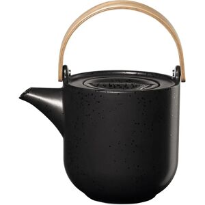 ASA Coppa Kuro Teekanne - Porzellan Schwarz 1L ASA Coppa Kuro Teekanne - Porzellan Schwarz 1L