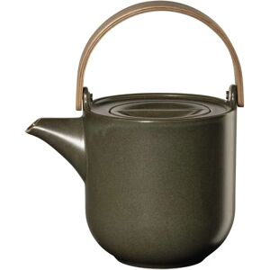 Théière verte ASA SELECTION avec poignée en bois - Thé et café - Publicité Théière verte ASA SELECTION avec poignée en bois - Thé et café - Publicité