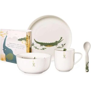 Dětský porcelánový set ASA Croco - Design krokodýl Dětský porcelánový set ASA Croco - Design krokodýl