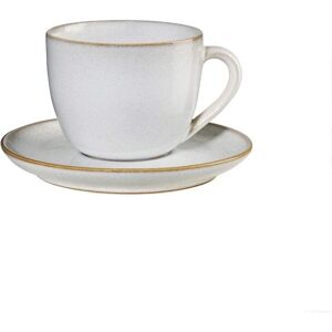 ASA Modell Sand Cappuccinotasse mit Unterteller - Kaffee Tasse ASA Modell Sand Cappuccinotasse mit Unterteller - Kaffee Tasse