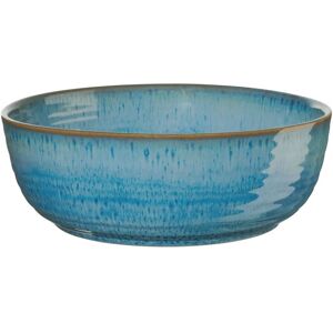 ASA - Saladier en terre cuite bleu - Diamètre 25cm / H9cm - Publicité ASA - Saladier en terre cuite bleu - Diamètre 25cm / H9cm - Publicité