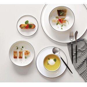Assiette à pain ASA SELECTION Oco Ligne Noire 14.5 cm - Publicité Assiette à pain ASA SELECTION Oco Ligne Noire 14.5 cm - Publicité