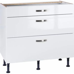 OPTIFIT Cara Unterschrank - Weiß, Soft-Close, Vollauszüge - Unterschrank OPTIFIT Cara Unterschrank - Weiß, Soft-Close, Vollauszüge - Unterschrank