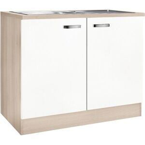 OPTIFIT Faro Spülenschrank - 2 Türen, Wechselbar - Küchenschrank OPTIFIT Faro Spülenschrank - 2 Türen, Wechselbar - Küchenschrank