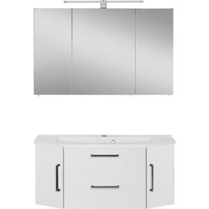 Optifit Ava Badezimmermöbel-Set - Weiß Hochglanz - Badezimmereinrichtung Optifit Ava Badezimmermöbel-Set - Weiß Hochglanz - Badezimmereinrichtung