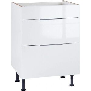 OPTIFIT Tara Küchenunterschrank - Soft-Close, Vollauszug, Weiß Glanz OPTIFIT Tara Küchenunterschrank - Soft-Close, Vollauszug, Weiß Glanz