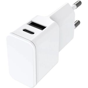 FONTASTIC USB-C & USB-A Wall Charger - 12W - Smart Charging FONTASTIC USB-C & USB-A Wall Charger - 12W - Smart Charging