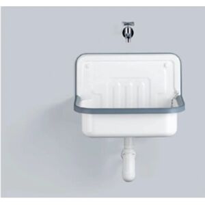 Alape AG.CONTRA505 lavabo - Rectangulaire, blanc, sans trou de robinet - Publicité Alape AG.CONTRA505 lavabo - Rectangulaire, blanc, sans trou de robinet - Publicité