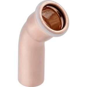 Raccord en cuivre Geberit 60704 - Coude à 45° pour eau et gaz - Publicité Raccord en cuivre Geberit 60704 - Coude à 45° pour eau et gaz - Publicité