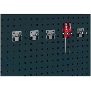 Bott Pince double pour outils 60 x 60 x 2 x 13 mm - Support à outils - Publicité Bott Pince double pour outils 60 x 60 x 2 x 13 mm - Support à outils - Publicité