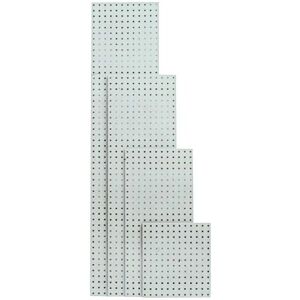 Bott Panneau Perforé en Acier - 495x457 mm, Gris Clair, RAL 7035 - Panneau en Acier Perforé - Publicité Bott Panneau Perforé en Acier - 495x457 mm, Gris Clair, RAL 7035 - Panneau en Acier Perforé - Publicité