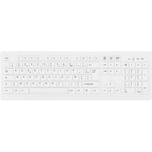 Cherry AK-C8100F-FU1-W/FR - Clavier bureautique AZERTY sans fil Cherry AK-C8100F-FU1-W/FR - Clavier bureautique AZERTY sans fil