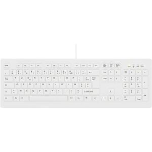 Cherry AK-C8100F-U1-W/FR - Clavier Médical, USB AZERTY, Blanc Cherry AK-C8100F-U1-W/FR - Clavier Médical, USB AZERTY, Blanc