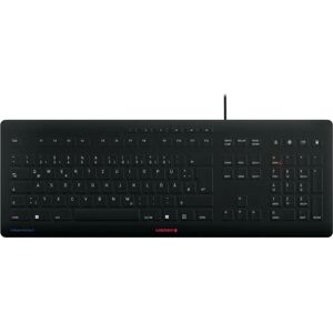Clavier Cherry Stream Noir - USB, QWERTZ, Allemand - Clavier d'Ordinateur - Publicité Clavier Cherry Stream Noir - USB, QWERTZ, Allemand - Clavier d'Ordinateur - Publicité