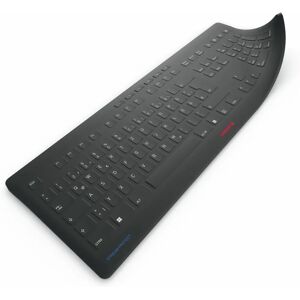 Cherry 61510017 Tastaturabdeckung - Silikon - Schutz vor Flüssigkeiten, Staub - Schwarz - Für Cherry Stream Cherry 61510017 Tastaturabdeckung - Silikon - Schutz vor Flüssigkeiten, Staub - Schwarz - Für Cherry Stream