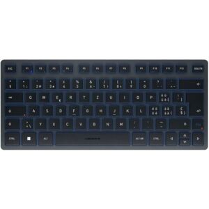 Cherry KW 7100 Mini Bluetooth Tastatur - QWERTZ Schweizer Blau Cherry KW 7100 Mini Bluetooth Tastatur - QWERTZ Schweizer Blau