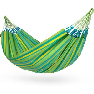 Hamac Double La Siesta Lime - Coton, 350x160cm - Publicité Hamac Double La Siesta Lime - Coton, 350x160cm - Publicité