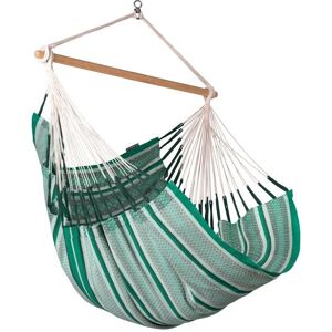 LA SIESTA Habana Agave Chaise Hamac en Coton Bio - 180x115cm - Publicité LA SIESTA Habana Agave Chaise Hamac en Coton Bio - 180x115cm - Publicité