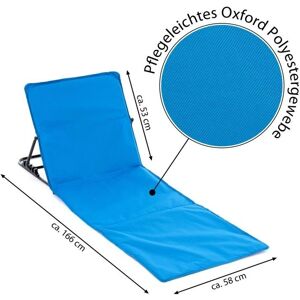 Garthen - Strandmat - Kék - 2 db - Strandmat Garthen - Strandmat - Kék - 2 db - Strandmat