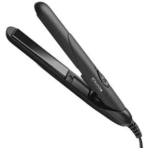 Efalock Microflat Flat Iron - Ceramic, Black, 16.5cm - Flat Iron Efalock Microflat Flat Iron - Ceramic, Black, 16.5cm - Flat Iron