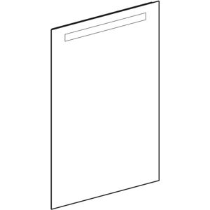 Oglinda iluminată Geberit 60x90cm - Oglindă de baie Oglinda iluminată Geberit 60x90cm - Oglindă de baie