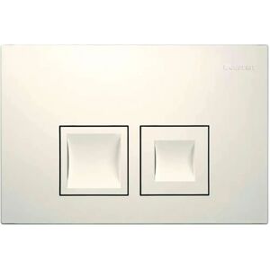 Geberit Delta35 White Double Button Flush Plate - Flush Plate Geberit Delta35 White Double Button Flush Plate - Flush Plate