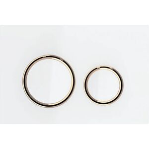 Geberit 115.650.SI.1 Witte Rode Spoelplaat Geberit 115.650.SI.1 Witte Rode Spoelplaat