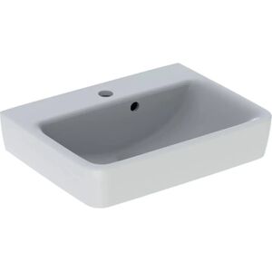 Lavabo de encimera Geberit Renova Plan - Cerámica, 50x38 cm, Blanco Lavabo de encimera Geberit Renova Plan - Cerámica, 50x38 cm, Blanco