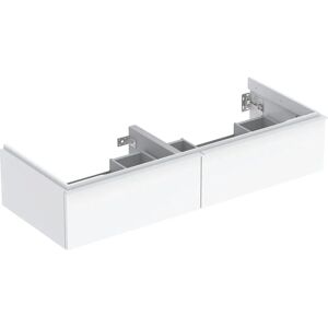 Geberit Wandgemonteerde Badkamerkast - Wit - Twee lades Geberit Wandgemonteerde Badkamerkast - Wit - Twee lades