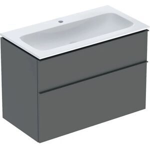 Set de Mobilier de Baie Geberit iCon cu Dulap - Lava Set de Mobilier de Baie Geberit iCon cu Dulap - Lava