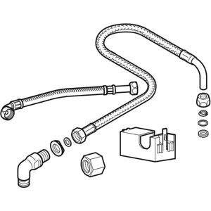 Keramag Model 115.438.00.1 Wateraansluiting set voor Geberit toiletten Keramag Model 115.438.00.1 Wateraansluiting set voor Geberit toiletten