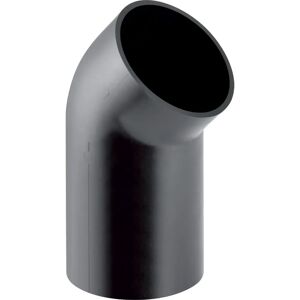 Geberit DN 100 45° langer Schenkel PE-HD Rohrbogen - Abflussrohrfitting Geberit DN 100 45° langer Schenkel PE-HD Rohrbogen - Abflussrohrfitting