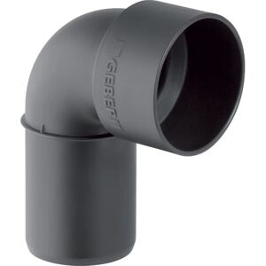 Geberit - Coude à 90 degrés silencieux avec capuchon de protection Geberit - Coude à 90 degrés silencieux avec capuchon de protection