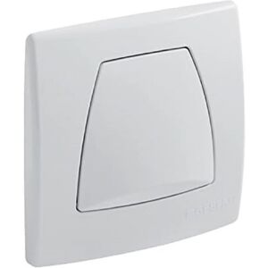Placa de accionamiento Twinline de Geberit - Control de descarga neumático - Blanco Alpino Placa de accionamiento Twinline de Geberit - Control de descarga neumático - Blanco Alpino