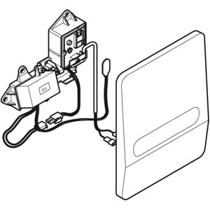Geberit Urinalsteuerung - Infrarotsensor, Chromstahl-Abdeckplatte, Highline Geberit Urinalsteuerung - Infrarotsensor, Chromstahl-Abdeckplatte, Highline