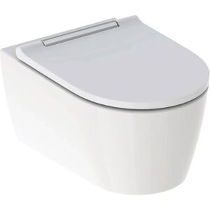Geberit ONE Væghængt Toiltt Hvid / Krom - TurboFlush Geberit ONE Væghængt Toiltt Hvid / Krom - TurboFlush