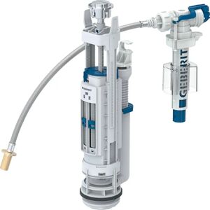 Geberit Modèle 283.304.21.2 - Mécanisme de chasse à double bouton - Publicité Geberit Modèle 283.304.21.2 - Mécanisme de chasse à double bouton - Publicité