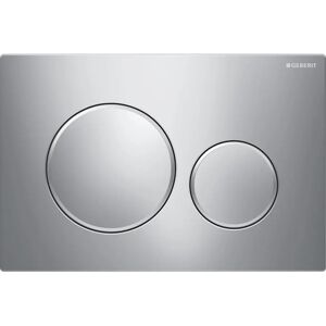 Geberit 115882KH1 Chrome Dual Flush Wall Plate Geberit 115882KH1 Chrome Dual Flush Wall Plate