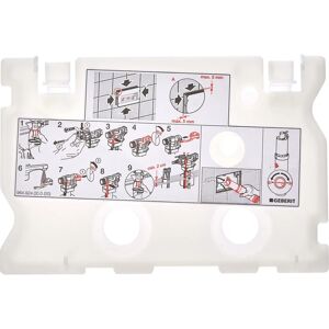 Geberit Ricambio 241.283.00.1 Lava Grigia - Placca di scarico Geberit Ricambio 241.283.00.1 Lava Grigia - Placca di scarico