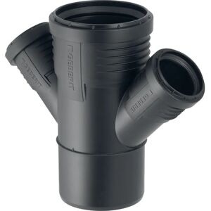 Raccord de tuyau d'évacuation/égout/ventilation Geberit 390.569.14.1 - Polypropylène - Série Silent Raccord de tuyau d'évacuation/égout/ventilation Geberit 390.569.14.1 - Polypropylène - Série Silent