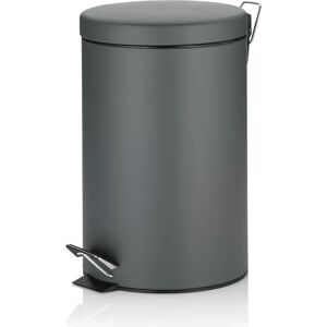KELA Cubo de basura TIMON 12 L gris metálico - Trash Bin KELA Cubo de basura TIMON 12 L gris metálico - Trash Bin