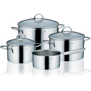 Kela 10969 Pan Set - Stainless Steel, 4 pcs, Induction Compatible Kela 10969 Pan Set - Stainless Steel, 4 pcs, Induction Compatible
