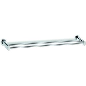 Kela Makira Chrome Double Bathroom Towel Rack - Towel rack Kela Makira Chrome Double Bathroom Towel Rack - Towel rack